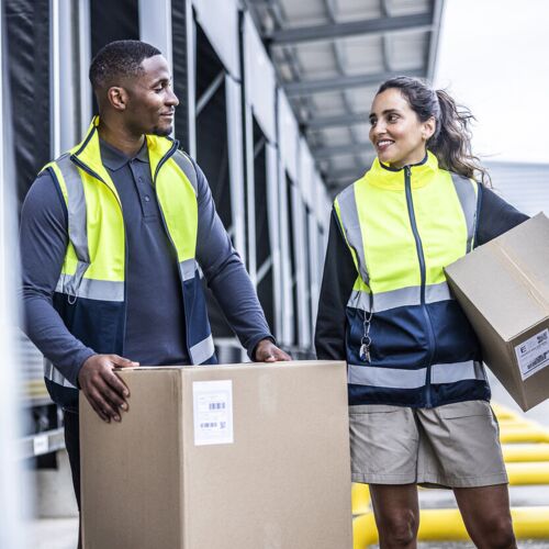 Pro hi-vis full-zip gilet Thumbnail