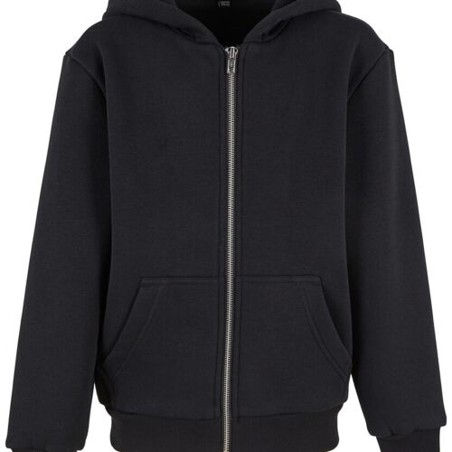 Kids fluffy zip hoodie Thumbnail
