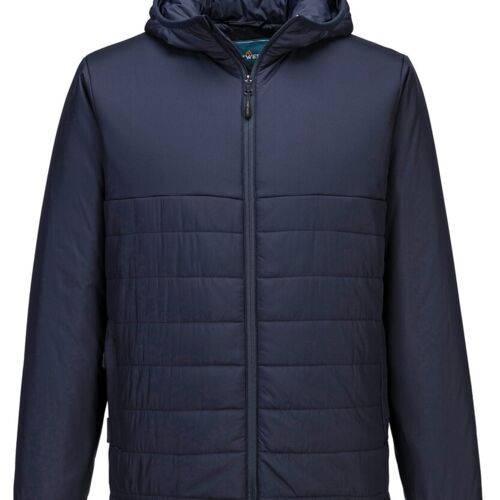 Professional hooded insulated baffle jacket (S608) Thumbnail