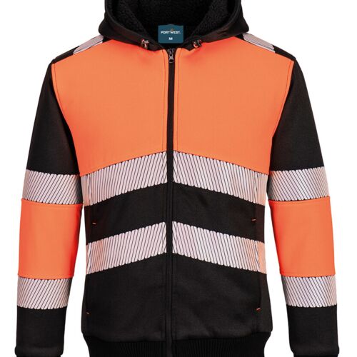 PW3 Hi-vis Class 1 winter hoodie (PW377) Thumbnail