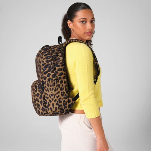 Leopard print backpack Thumbnail