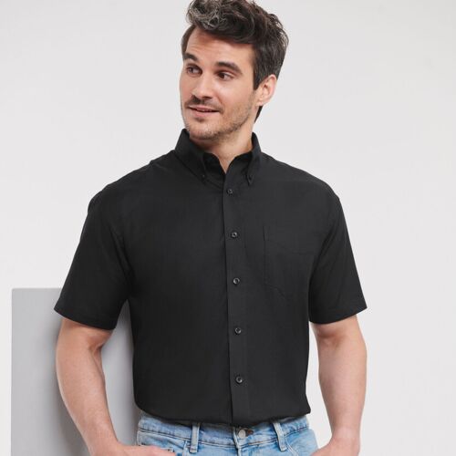 Short sleeve easycare Oxford shirt Thumbnail