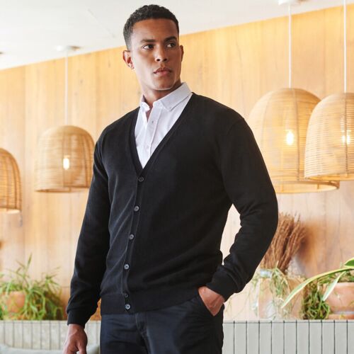 V-button cardigan Thumbnail