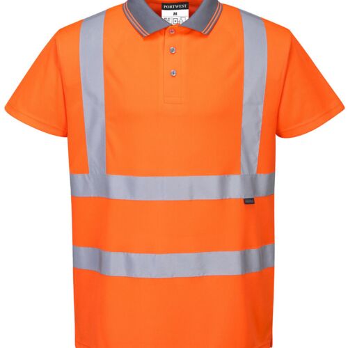 Hi-vis short sleeved polo (S477/RT22) Thumbnail