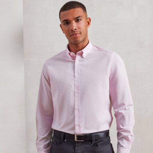 Cotton-rich Oxford stripes shirt Thumbnail