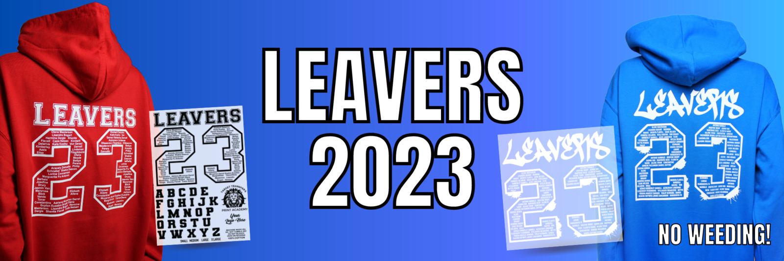 leavers hoodies 2023