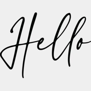 A5 Hello Script 1col Thumbnail