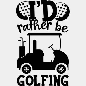 I d Rather Be Golfing V2 SVG Thumbnail