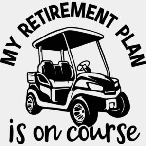 My Retirement Plan Is On Course SVG Thumbnail