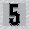 1-5 Colour 10x10cm Heat Transfer Thumbnail