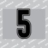 1-5 Colour A7 Heat Transfer Thumbnail