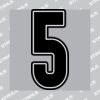 1-5 Colour 6x6cm Heat Transfer Thumbnail
