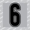 1-5 Colour 6x6cm Heat Transfer Thumbnail
